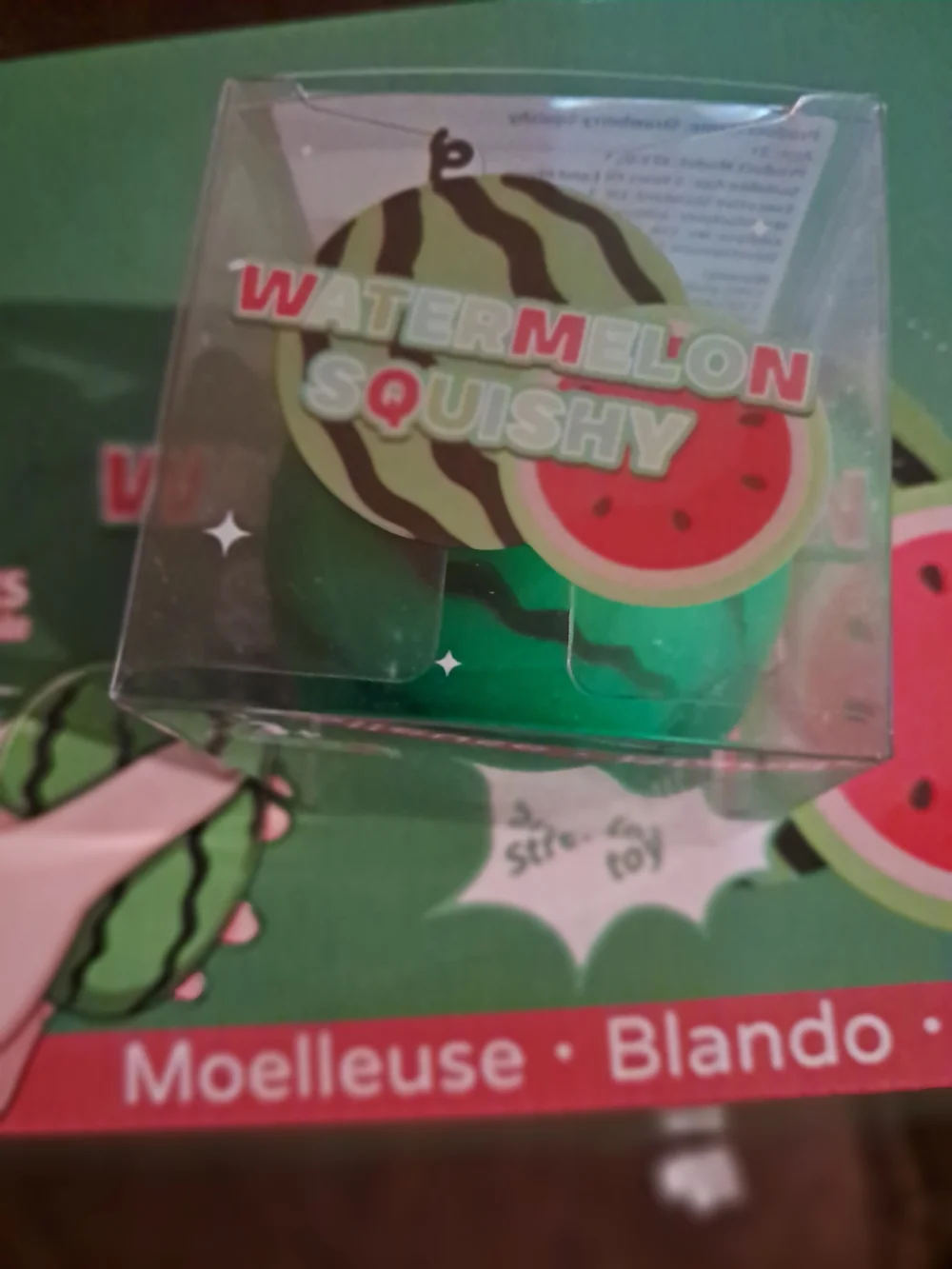 Watermelon Squishy Stress Toy - Green by Watermelon Squishy